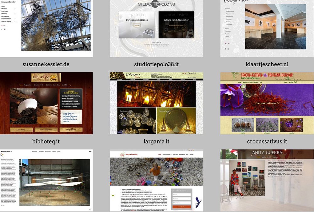 Korporal Web Design: alle websites